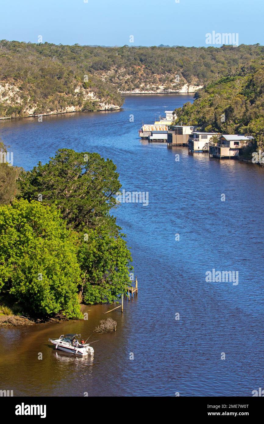 The Glenelg River at Donovans Stock Photo