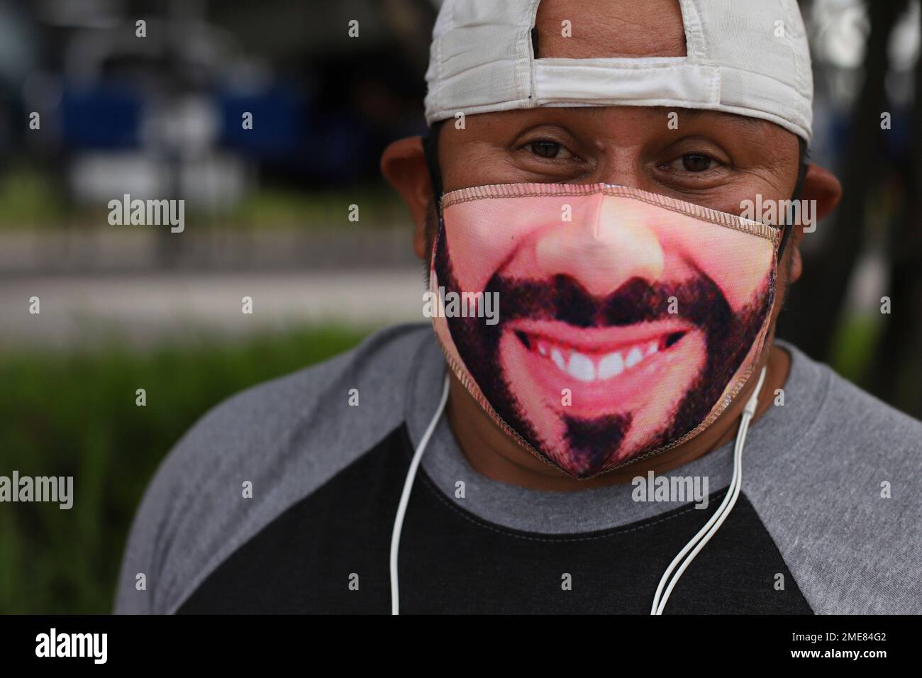 FILE - In this June 22, 2021 file photo, Fabian Santos, a street