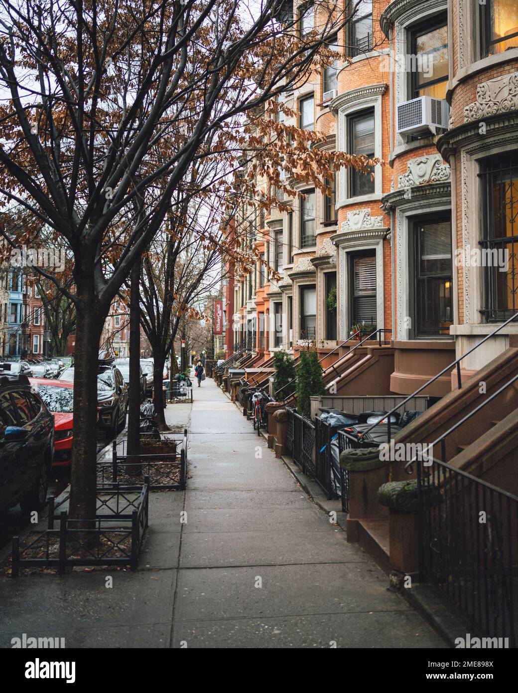 Beautiful houses in Park Slope, Brooklyn, New York Stock Photo Alamy