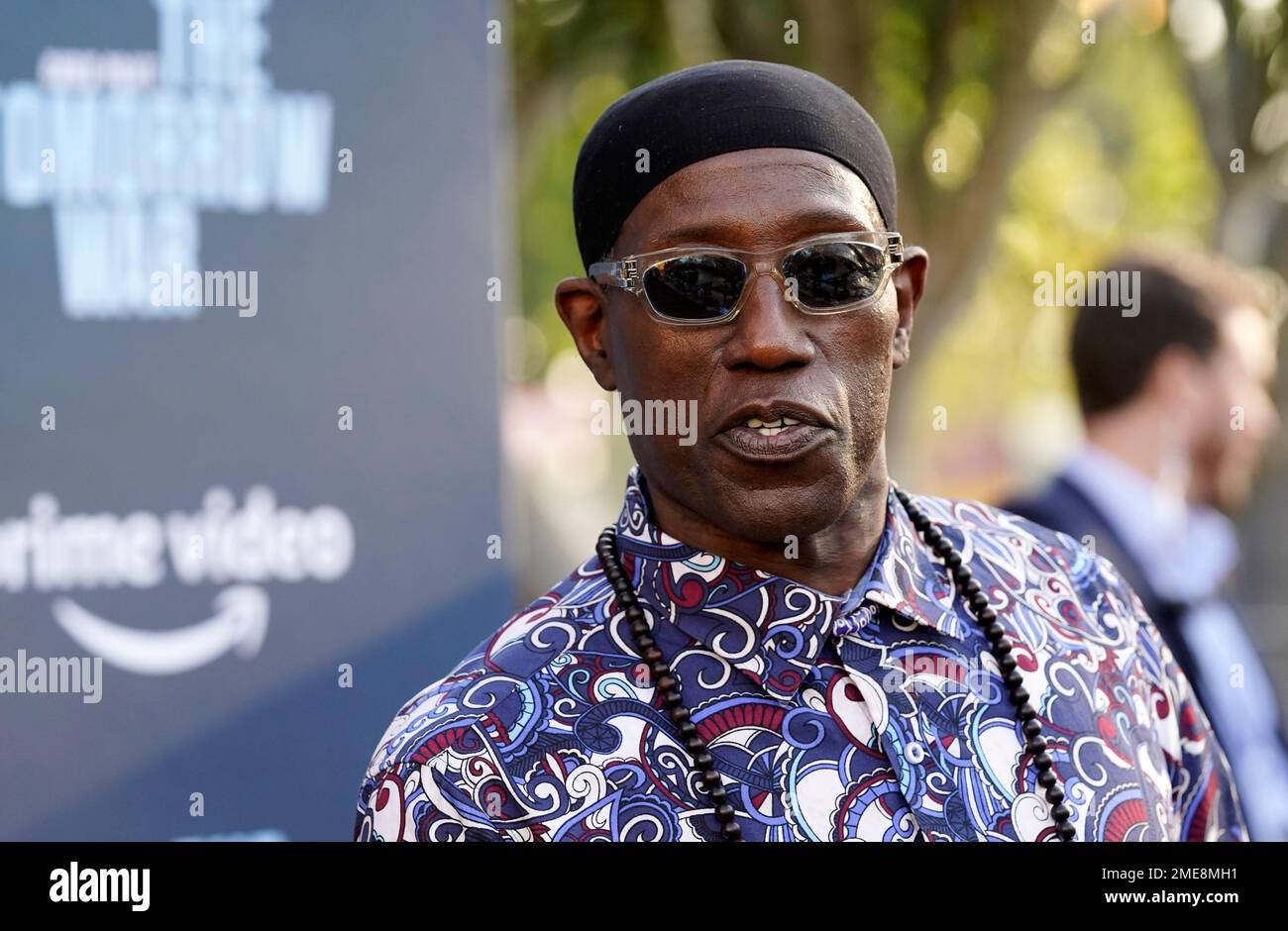 Actor Wesley Snipes poses at the Los Angeles premiere of the film "The