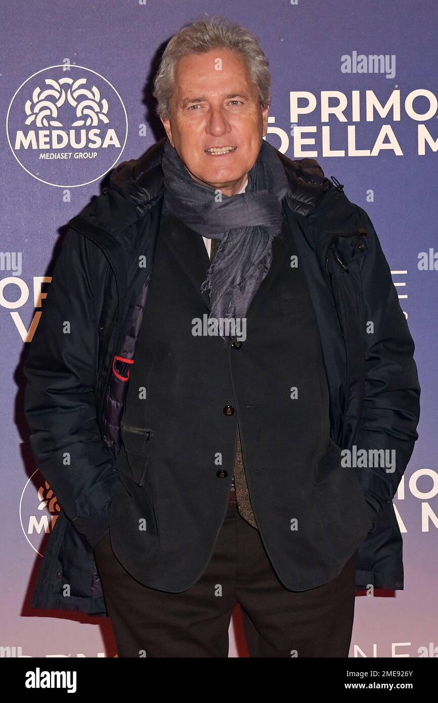 Rome, Italy. 23rd Jan, 2023. Francesco Rutelli attends the red carpet ...