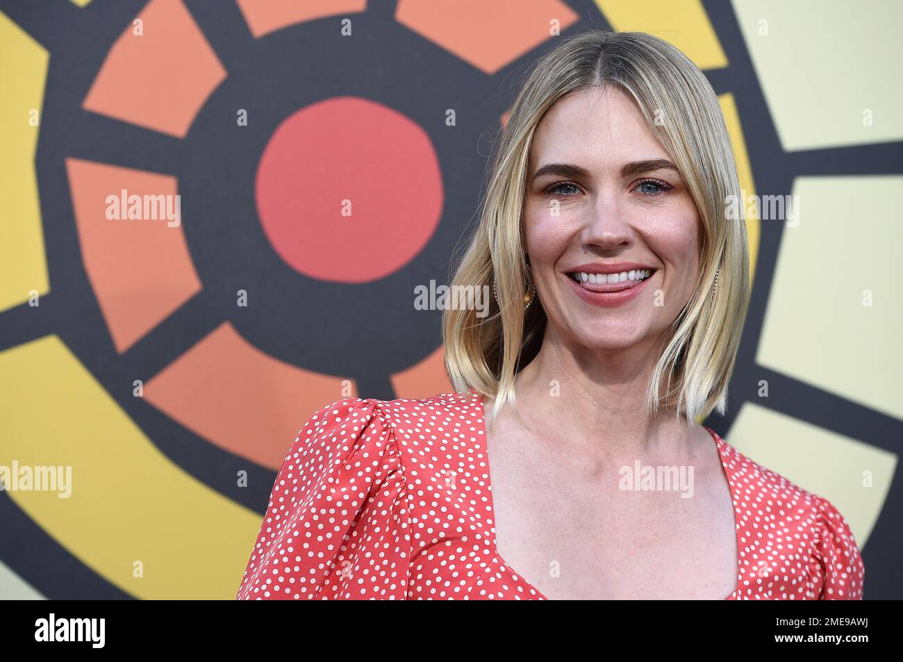 January Jones arrives at CTAOP's Night Out 2021 Fast and Furious on