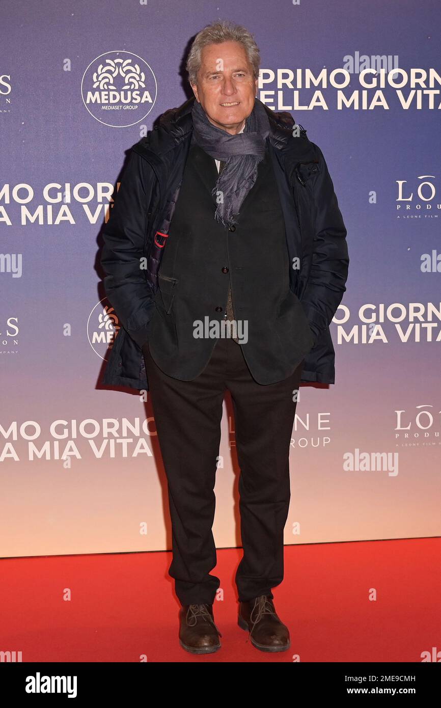 Francesco Rutelli attends the red carpet of the movie 