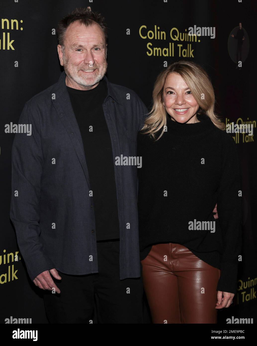 New York, NY, USA. 23rd Jan, 2023. Colin Quinn, Jen Sochko at arrivals