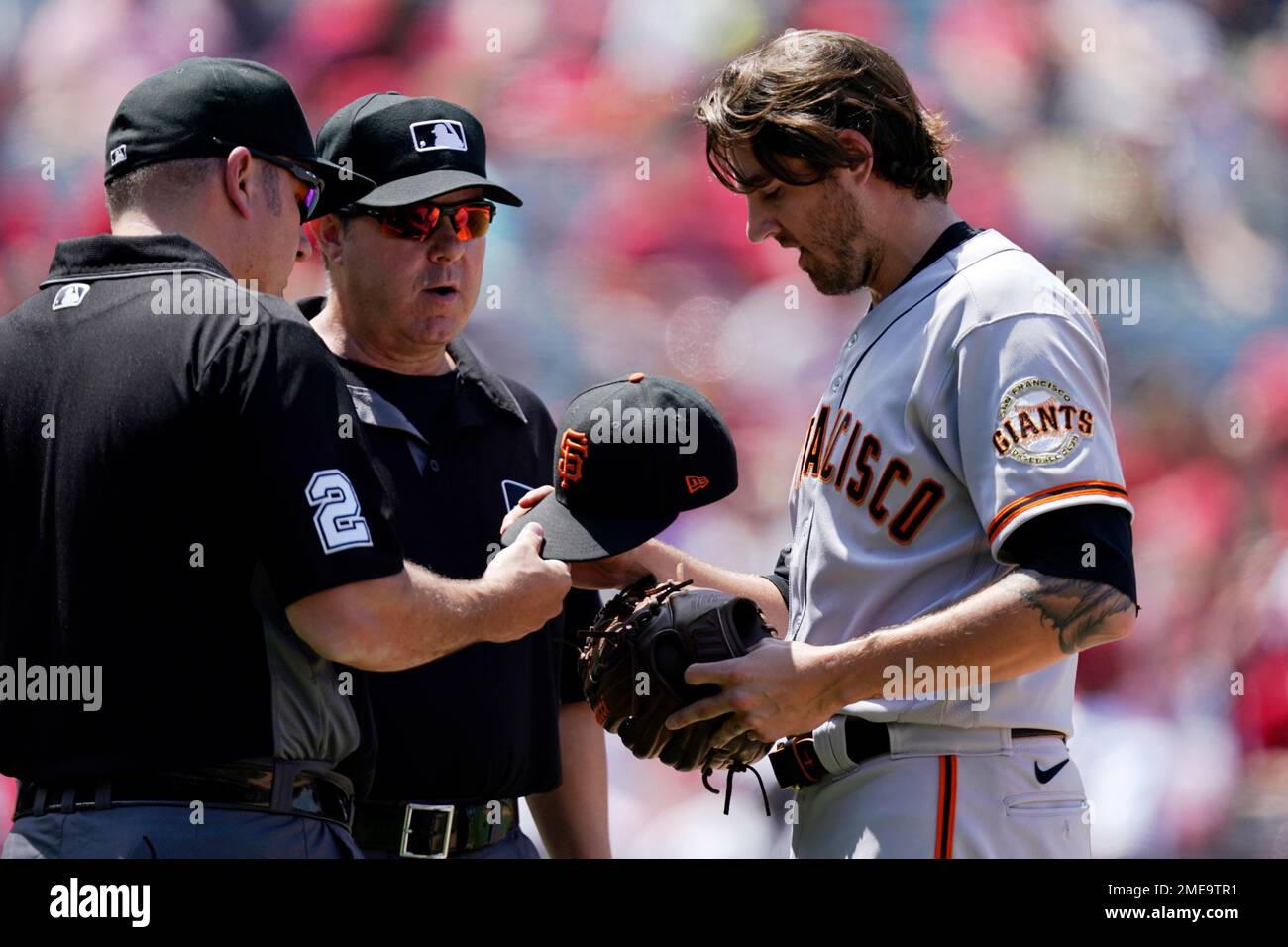 03.04.2013. Los Angeles, California, USA. San Francisco Giants