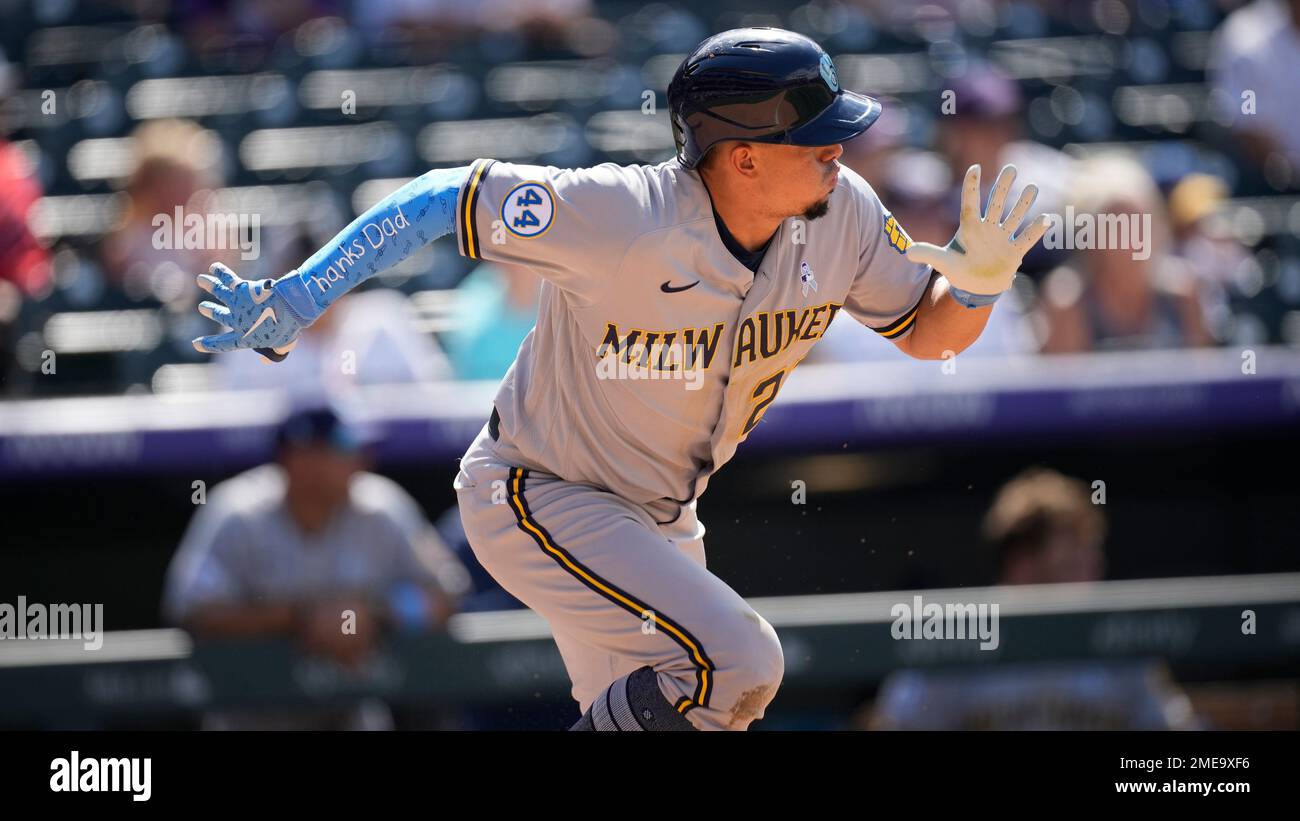 MILWAUKEE, WI - JUNE 08: Milwaukee Brewers shortstop Willy Adames