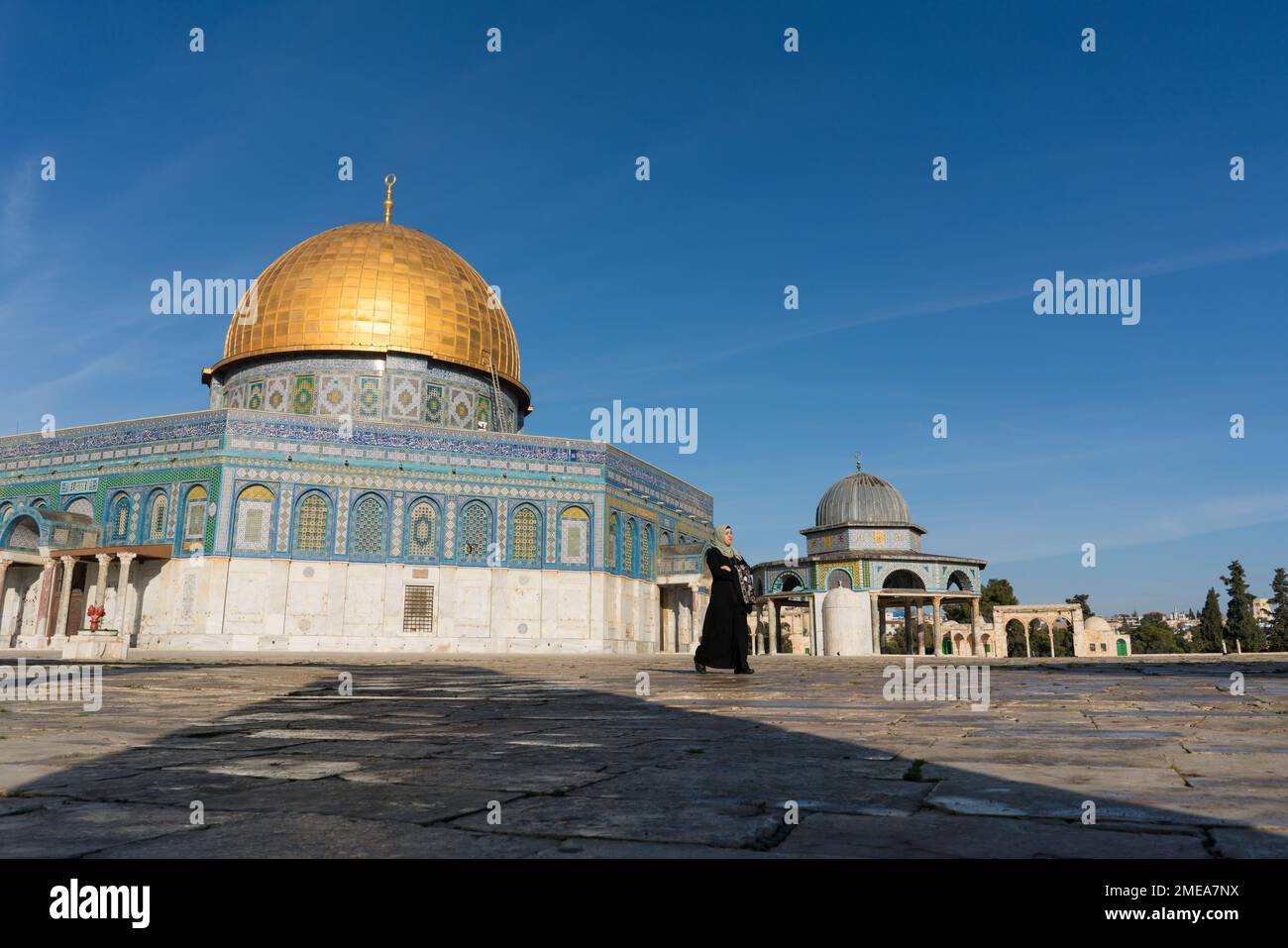 Dome of the rock, Jerusalem, Israel, Asia Stock Photo