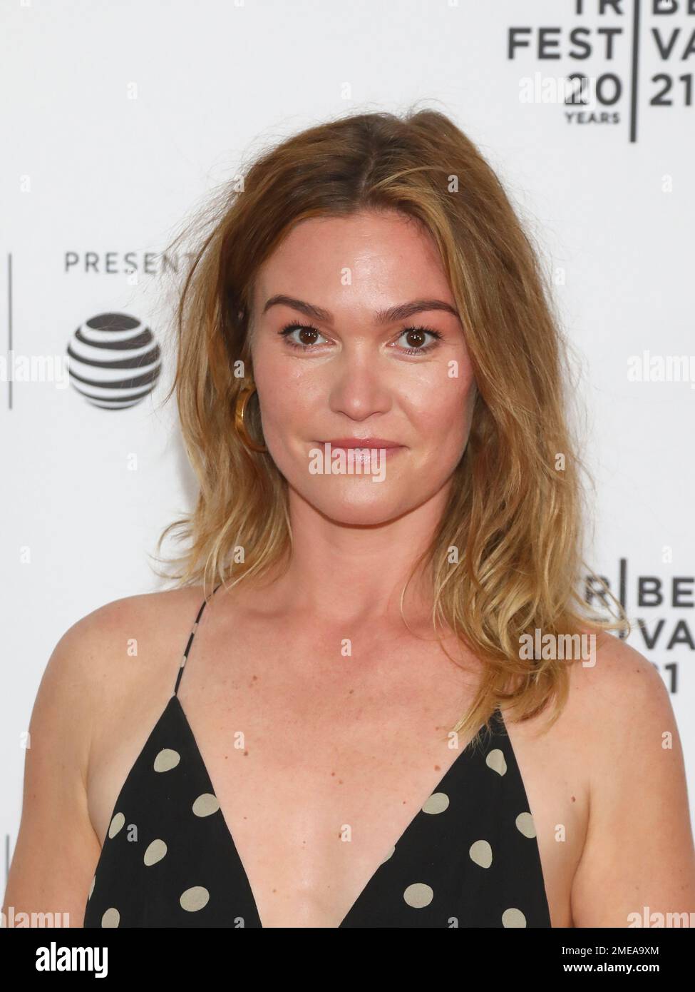 Actress Julia Stiles attends the premiere of "The God Committee" during