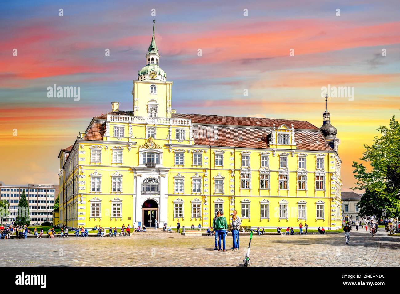 Old city of Oldenburg, Germany Stock Photo Alamy