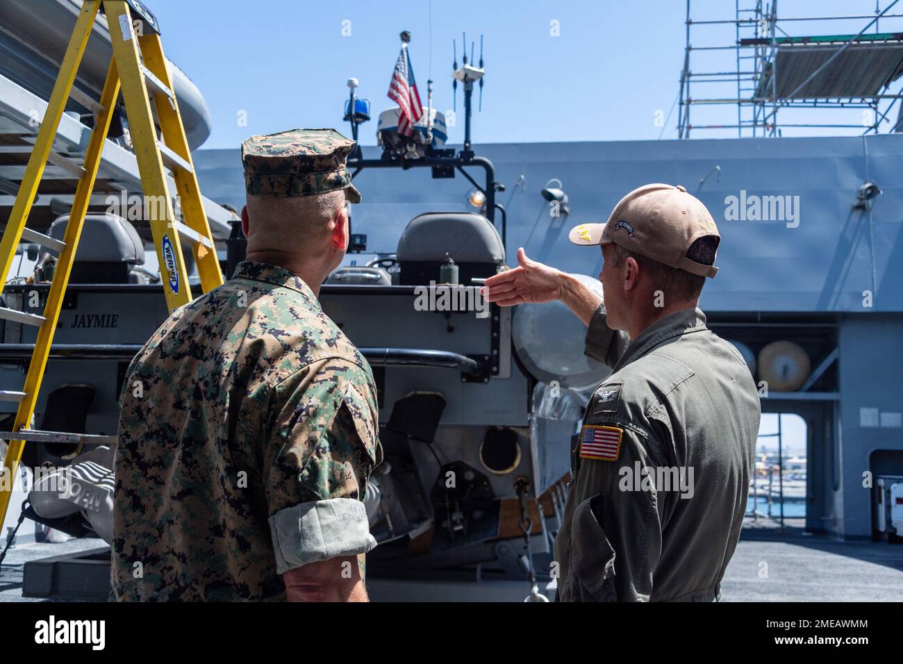 220815-N-VQ947-1037 SAN DIEGO (Aug. 15, 2022) — U.S. Navy Capt. Mathew ...