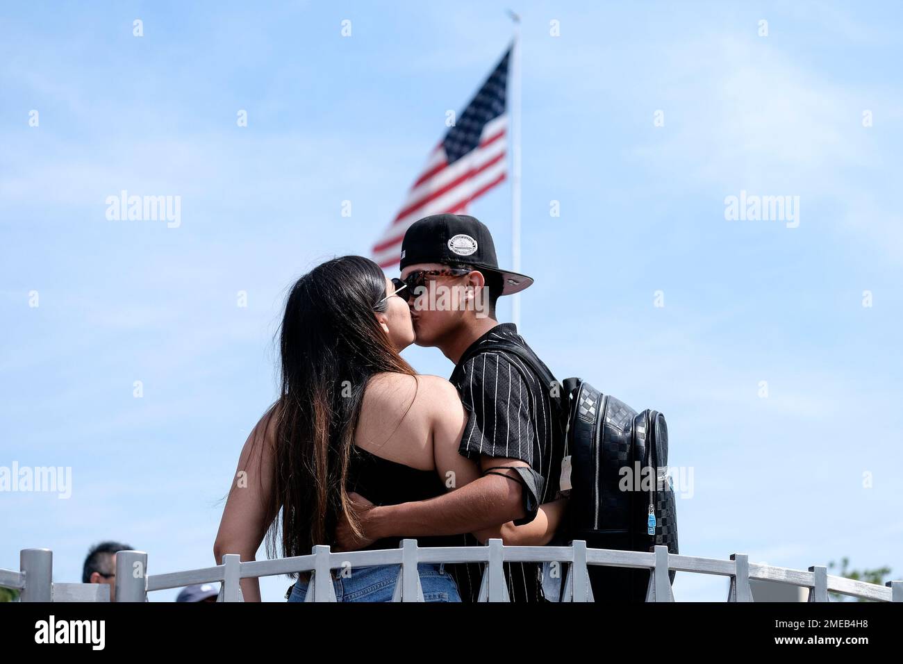 Silvia Guillen, 19, and her boyfriend Joseph Alvarez, 22, both 