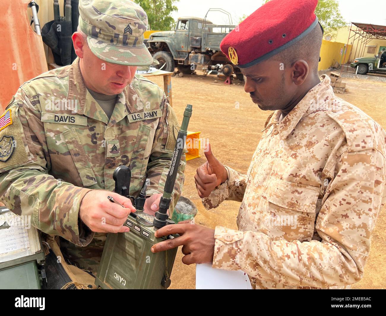 Djiboutian Armed Forces Cpl. Mahad Hoch, of Bataillon d’Intervention