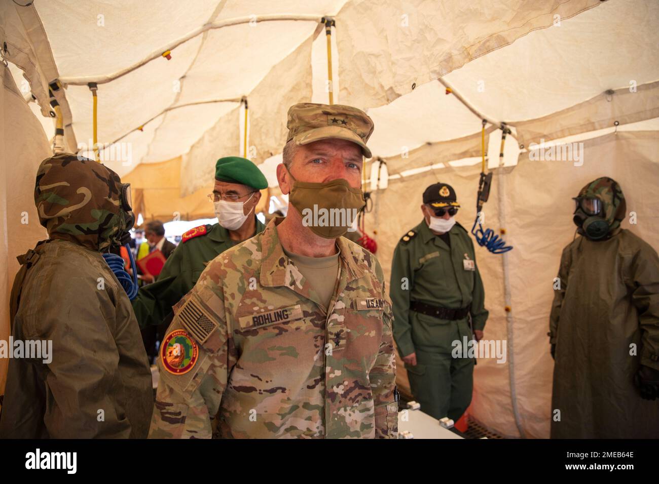 Major General Andrew Rohling, Commander of U.S Army Southern Europe ...