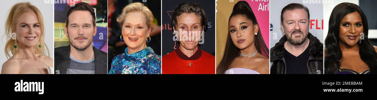 This combination photo of celebrities with birthdays from June 20-26