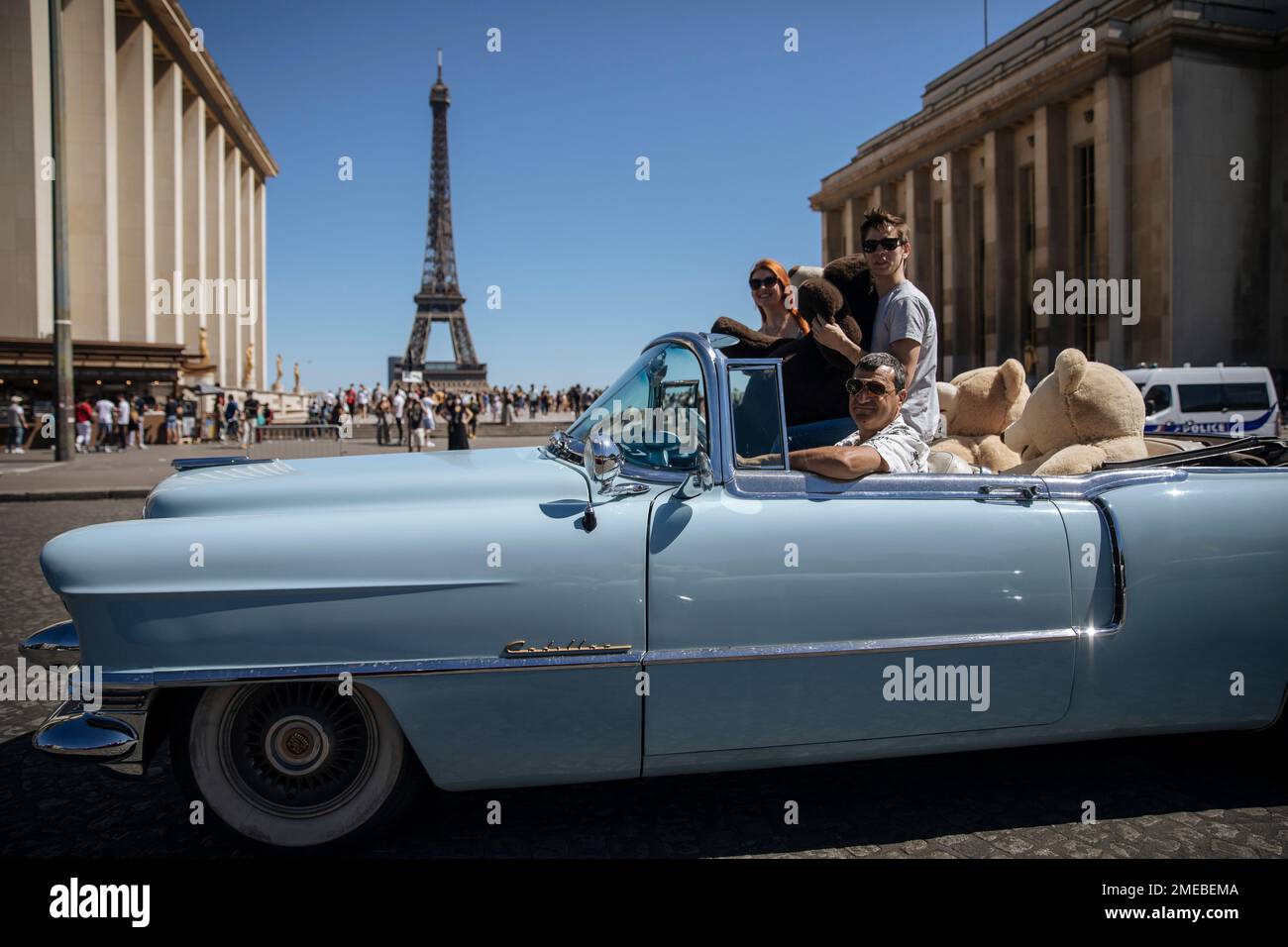 Teddy bears, set up by Philippe Labourel, who wants to be named