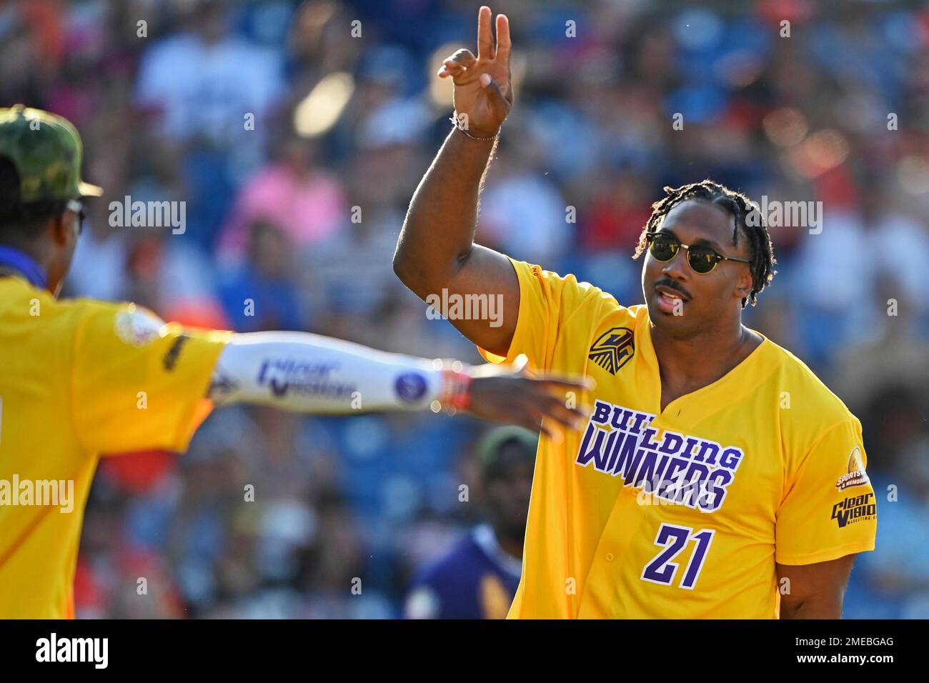 Photos: 2021 Jarvis Landry Celebrity Softball Game