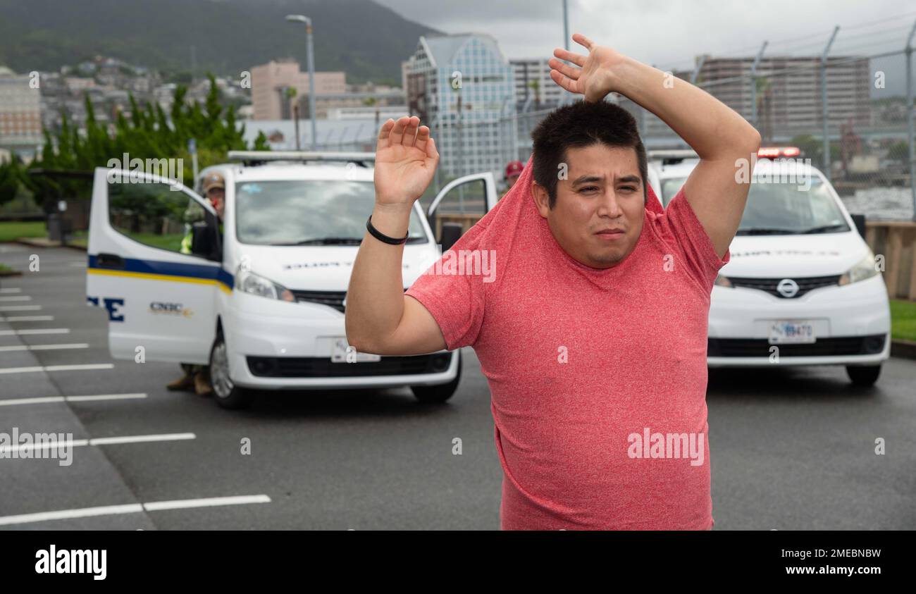 MasteratArms 2nd Class Brandon Paro and MasteratArms 3 rd Class