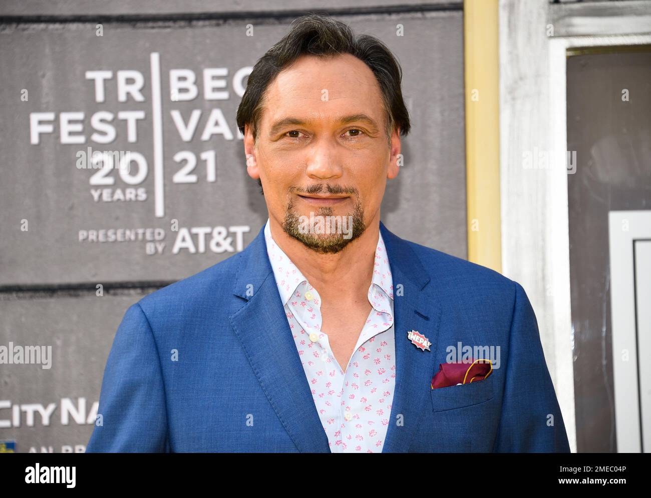 Actor Jimmy Smits attends the 2021 Tribeca Film Festival opening night