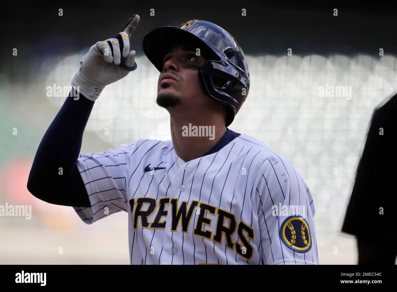 Hugs, claws and high fives: Inside the Willy Adames effect on the Brewers -  The Athletic