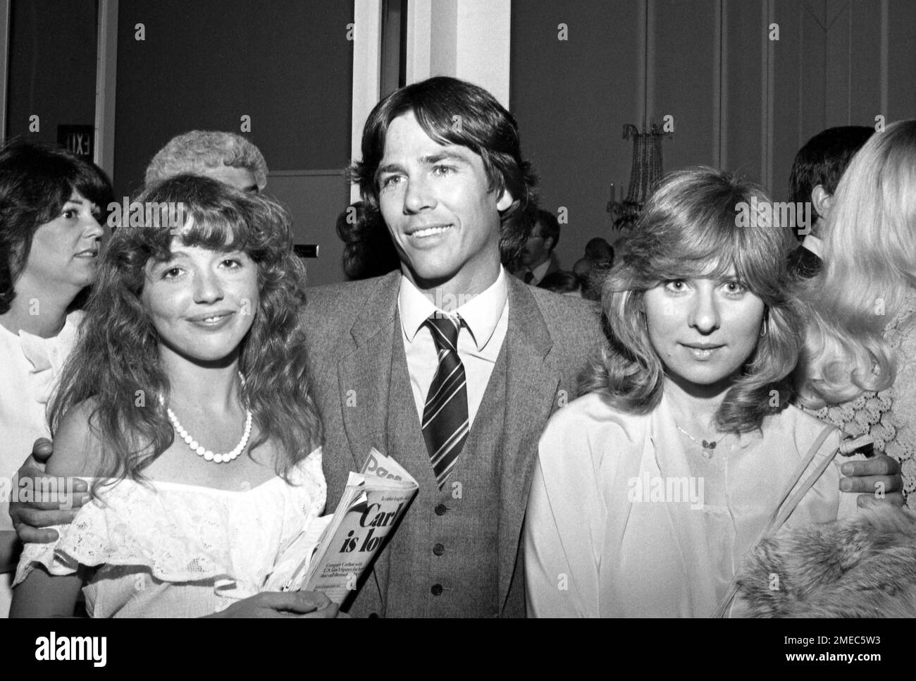 RIchard Hatch and Pam Fairchild and Robin Fairchild at the after party
