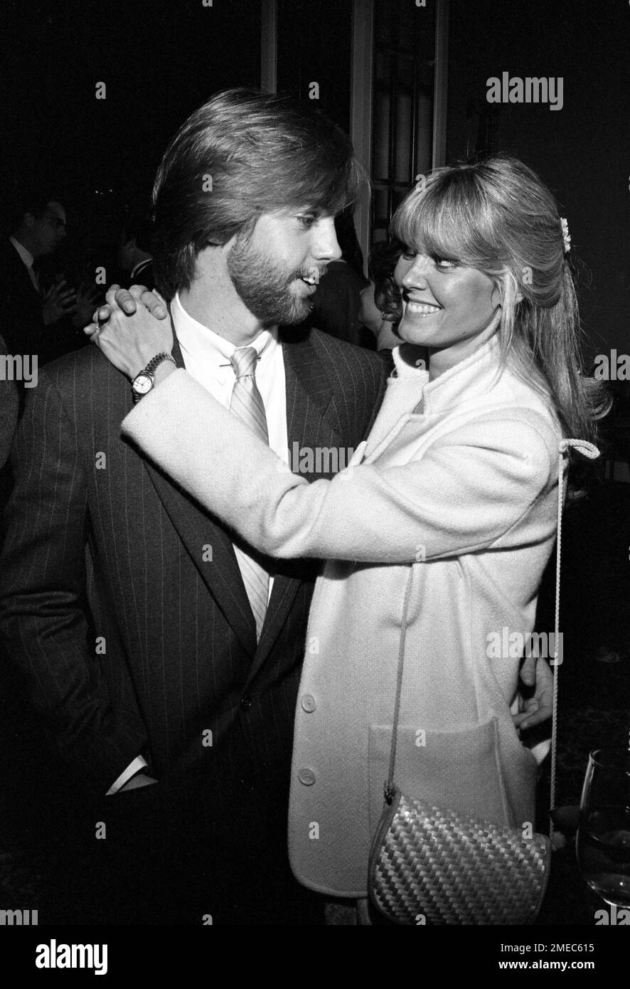 Shaun Cassidy and wife Ann at the after party for the opening night of