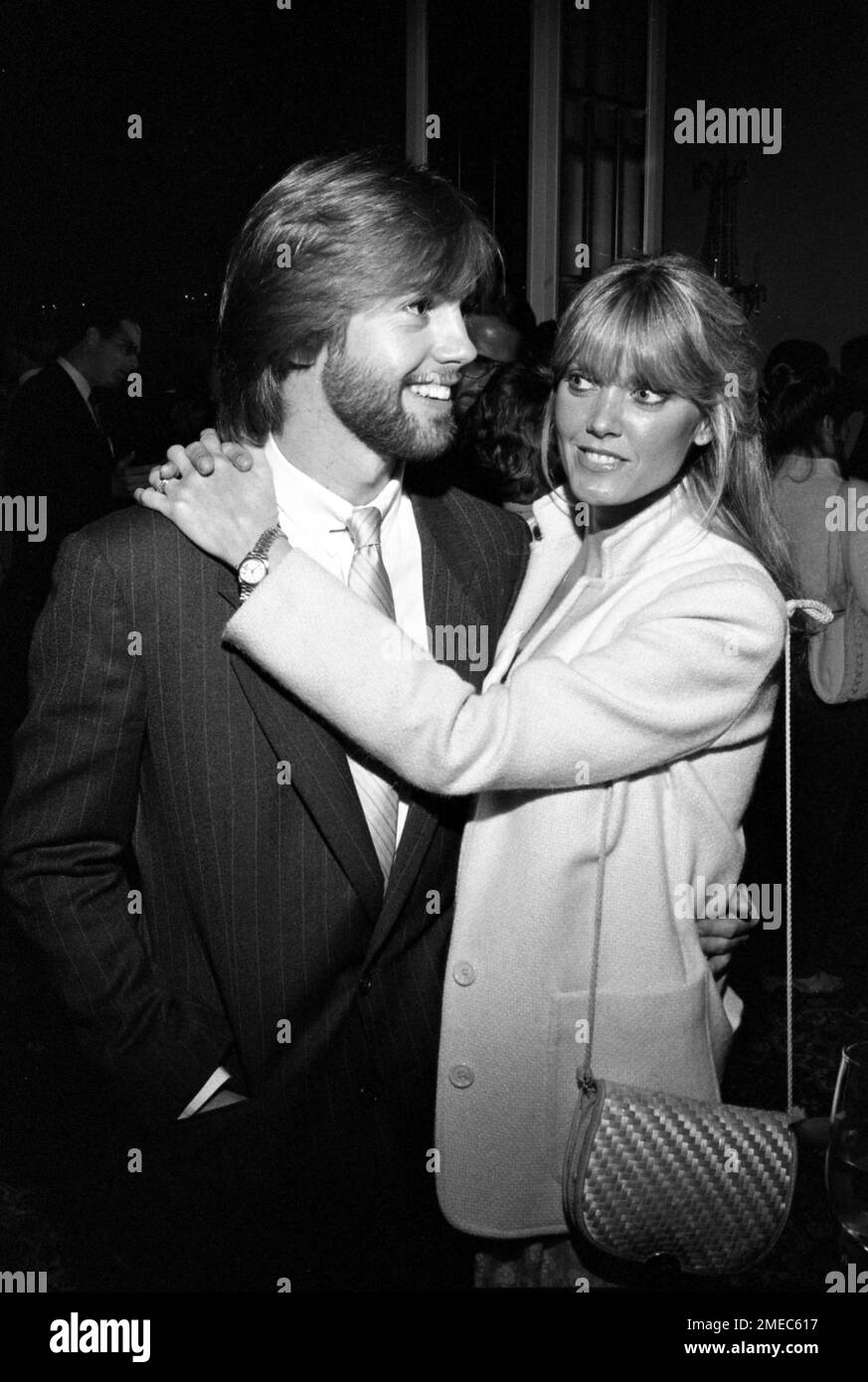 Shaun Cassidy and wife Ann at the after party for the opening night of