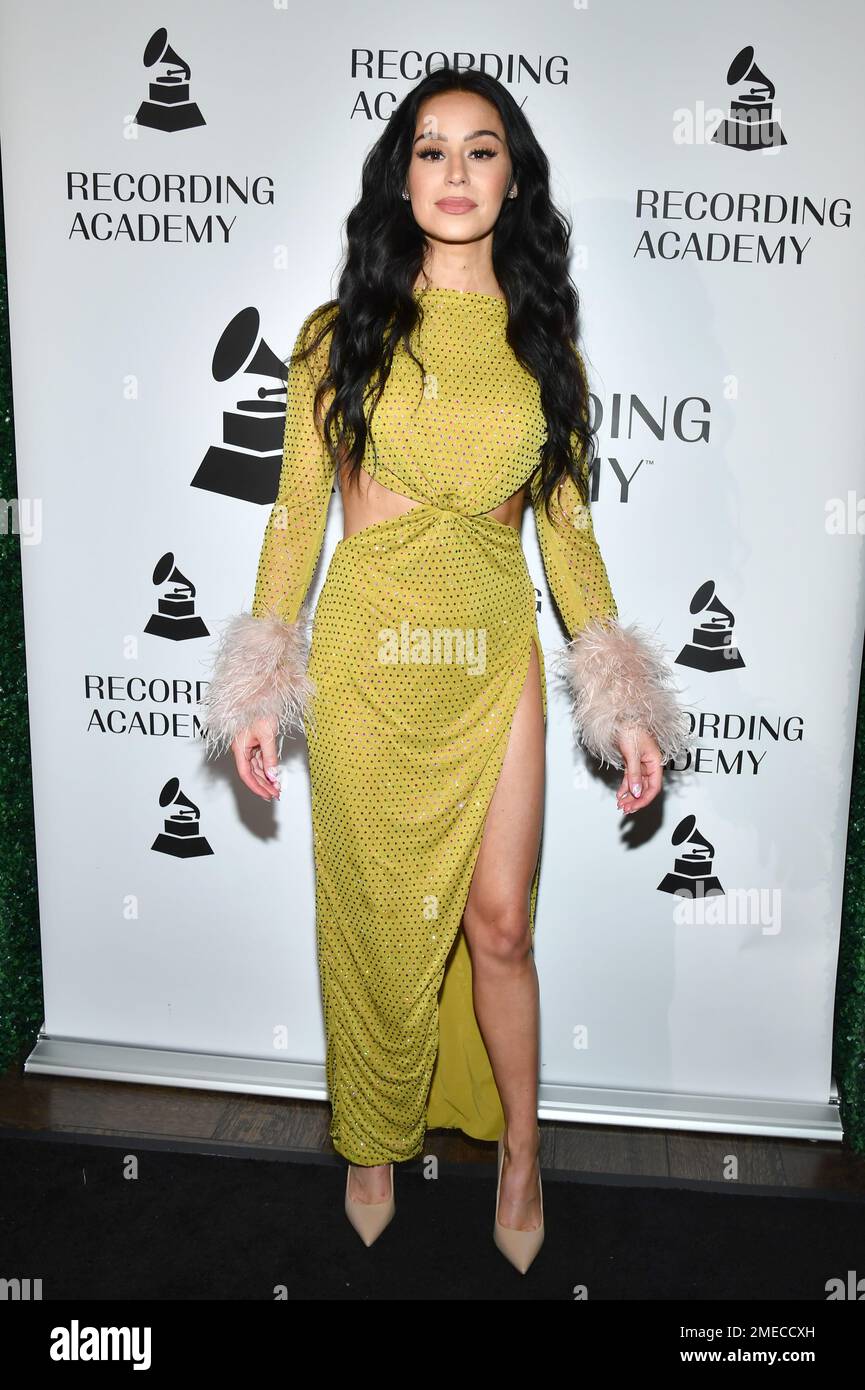 New York, USA. 23rd Jan, 2023. Samantha Pauly attends the 65th Annual GRAMMY Awards New York Chapter Nominee Celebration at Spring Place, New York, NY, January 23, 2023 (Photo by Anthony Behar/Sipa USA) Credit: Sipa USA/Alamy Live News Stock Photo