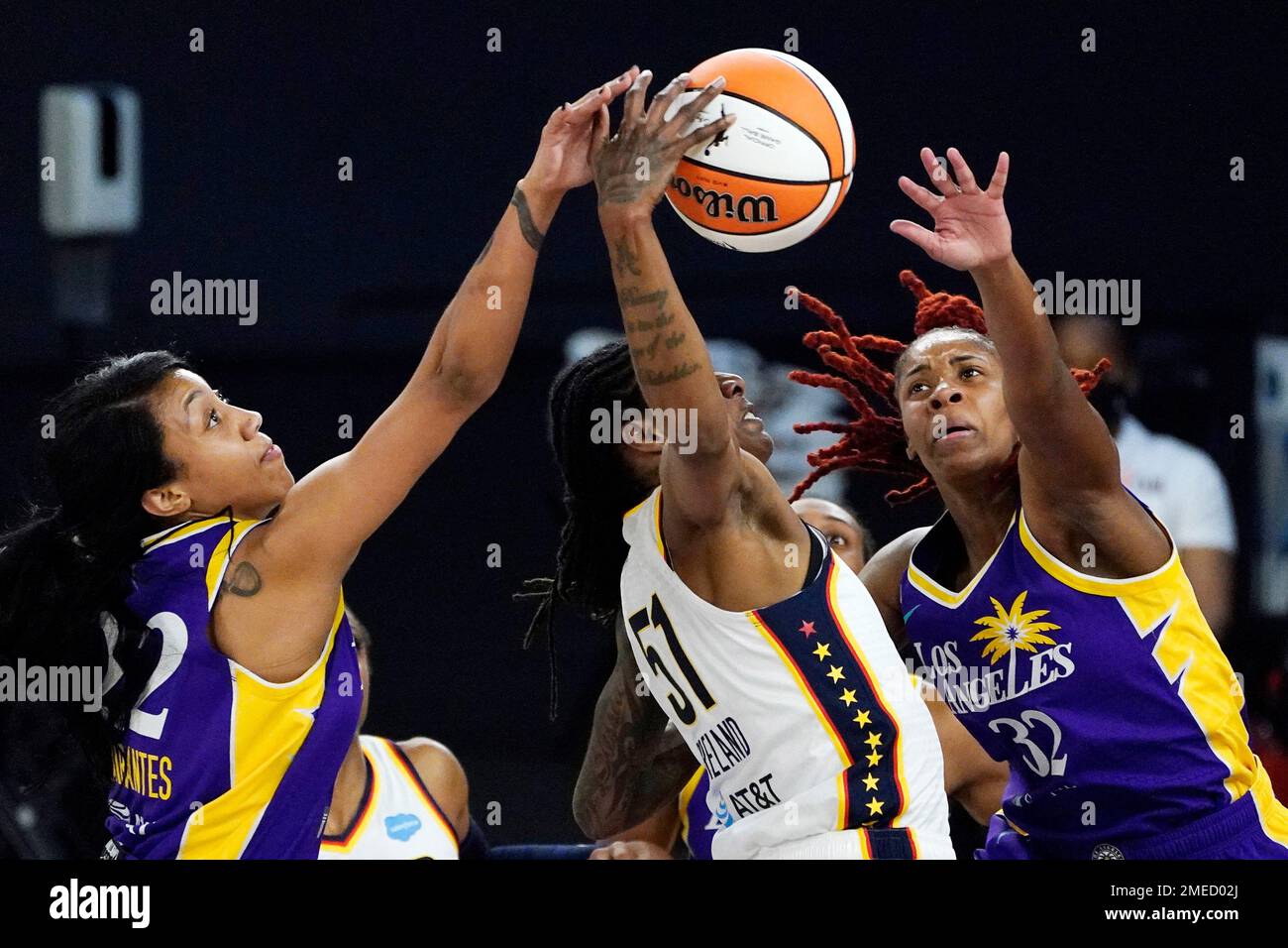 Arella Guirantes selected 22nd overall by Los Angeles Sparks in