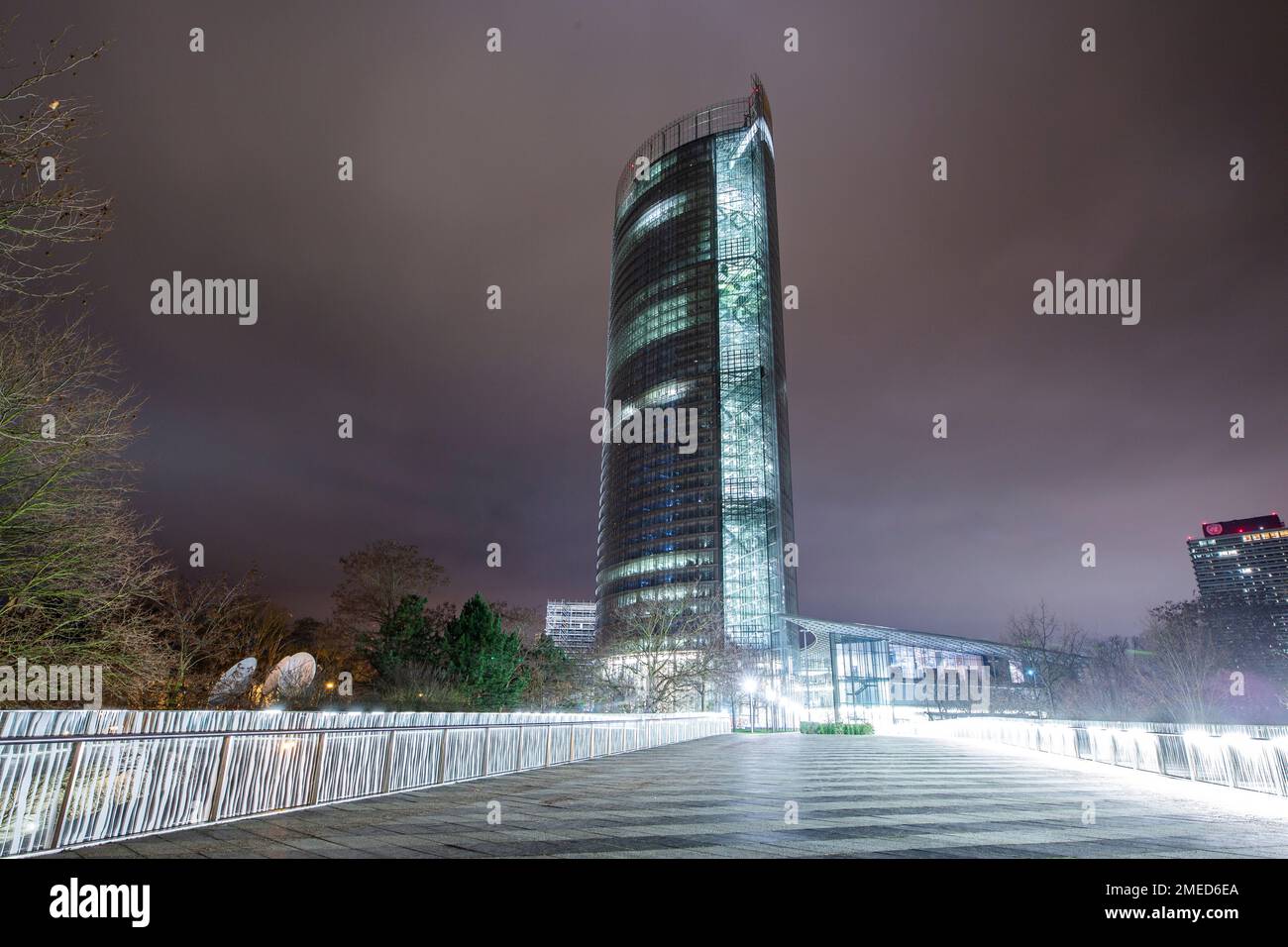 Bonn, Germany. 24th Jan, 2023. View of the Deutsche Post AG headquarters building in Bonn. Credit: Thomas Banneyer/dpa/Alamy Live News Stock Photo