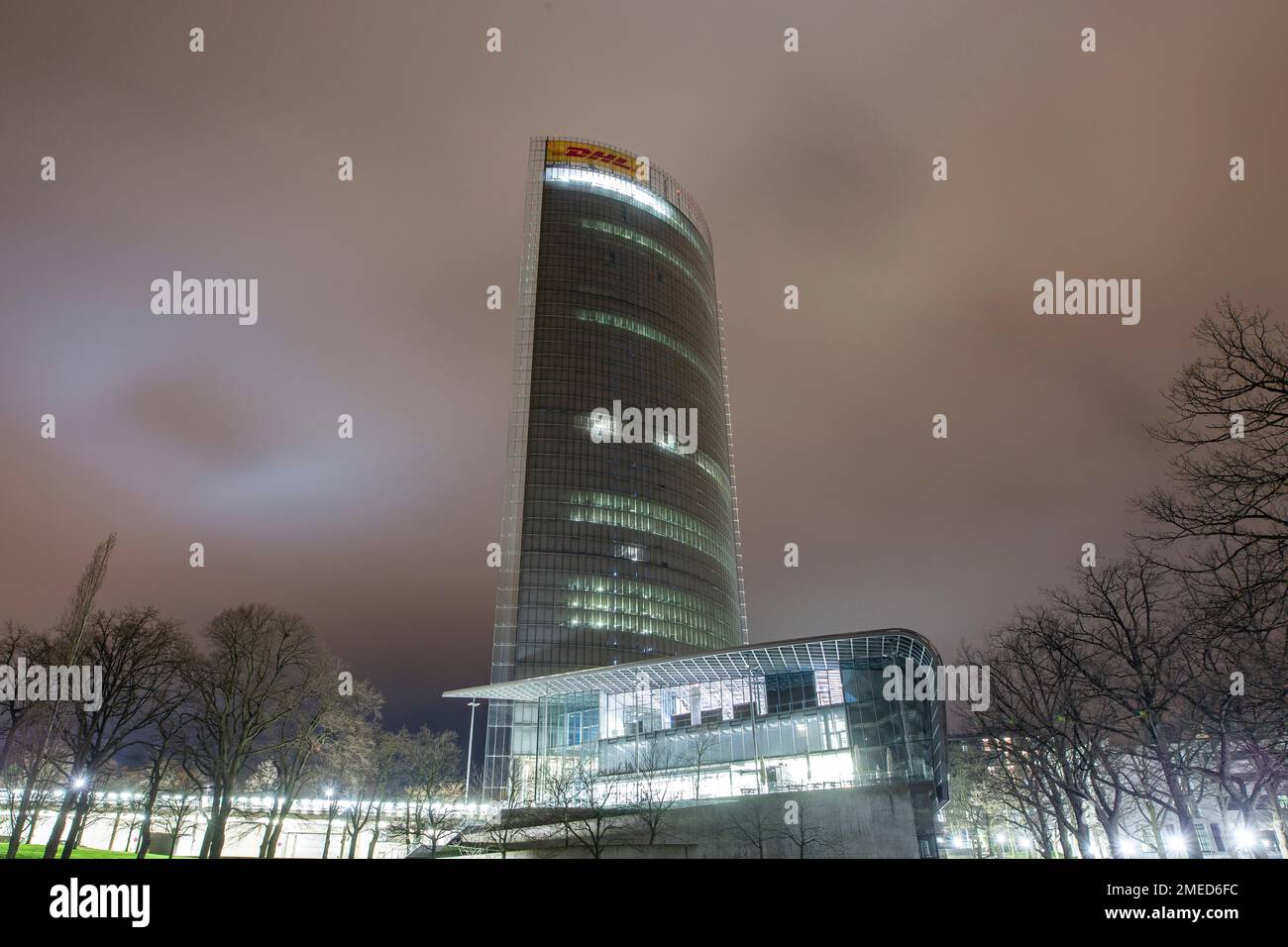 Bonn, Germany. 24th Jan, 2023. View of the Deutsche Post AG headquarters building in Bonn. Credit: Thomas Banneyer/dpa/Alamy Live News Stock Photo