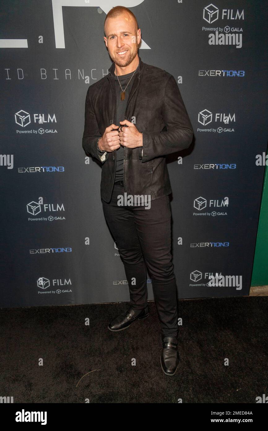 Los Angeles, USA. 23rd Jan, 2023. Christopher Folkens attends Blockchain  Giant Gala Film and Exertion3 Films Streaming Series RZR at The Greenway  Court Theater, Los Angeles, CA January 23 2023 Credit: Eugene