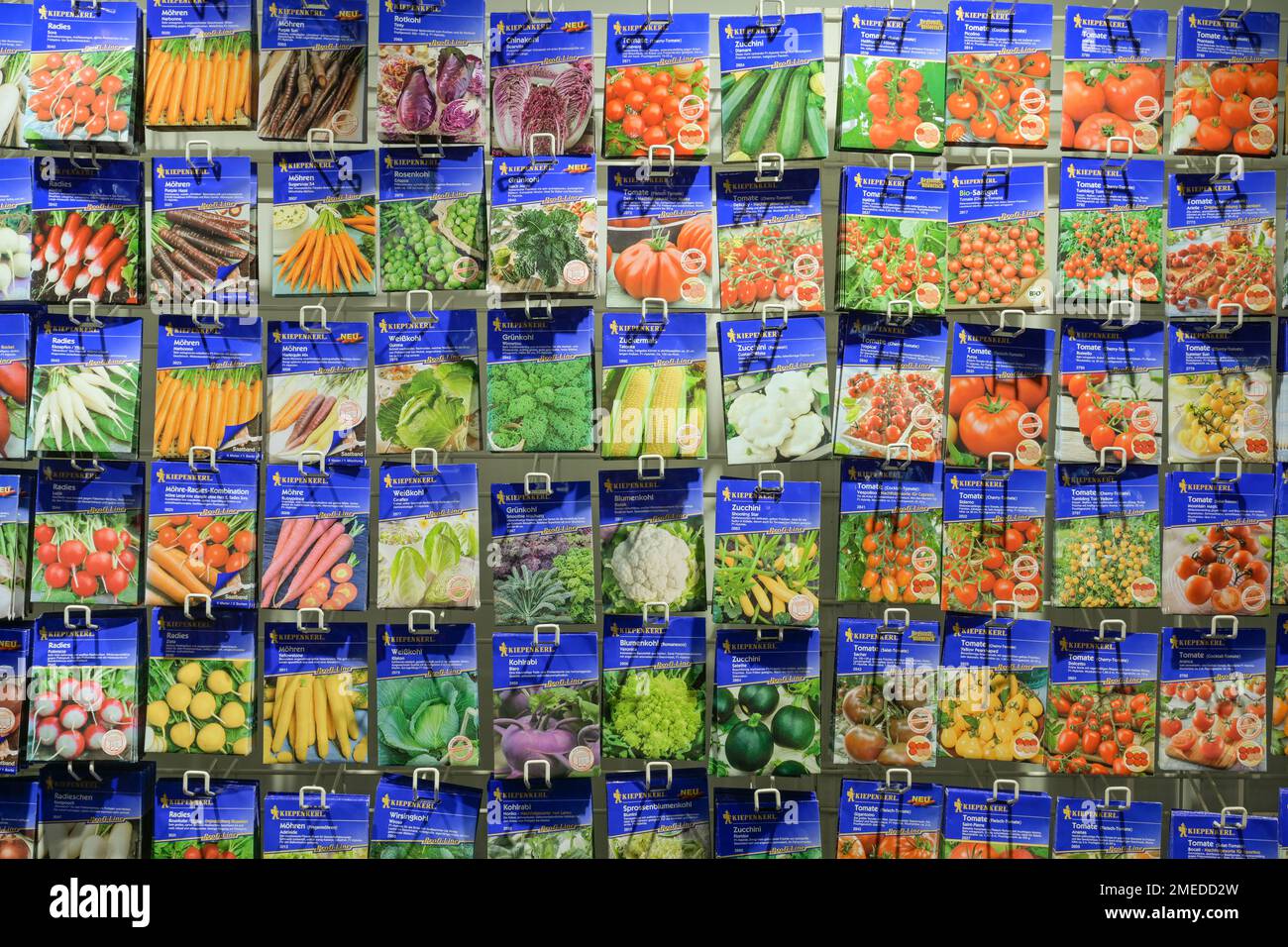 Gemüse Saat, Messe, Internationale Grüne Woche, Messegelände, Charlottenburg, Berlin, Deutschland Stock Photo