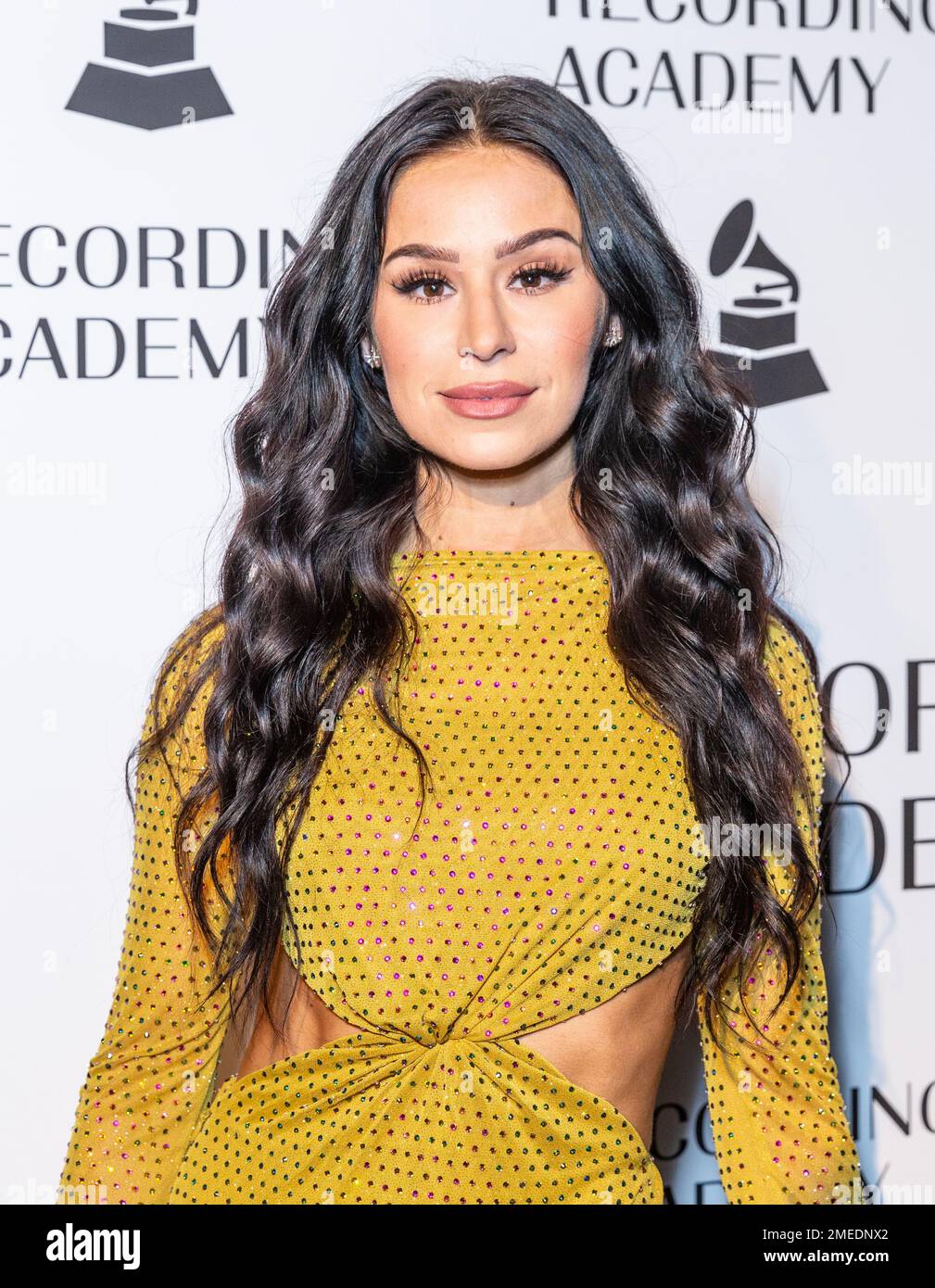 Samantha Pauly attends 2023 GRAMMY New York Chapter Nominee Celebration at Spring Place on January 23, 2023 Stock Photo