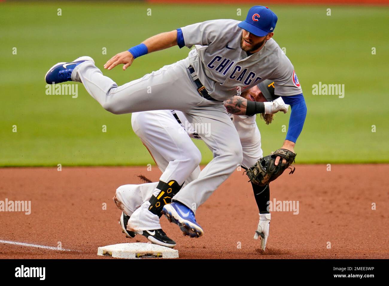 Mets relay throws out Cubs' Jake Marisnick at home