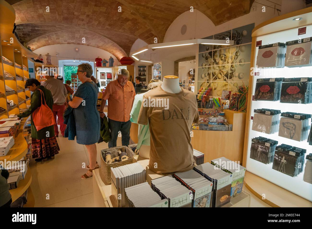Souvenir Shop Dal Theatre Museum Figueres Catalonia Spain Stock souvenir-shop-dal-theatre-museum-figueres-catalonia-spain-stock