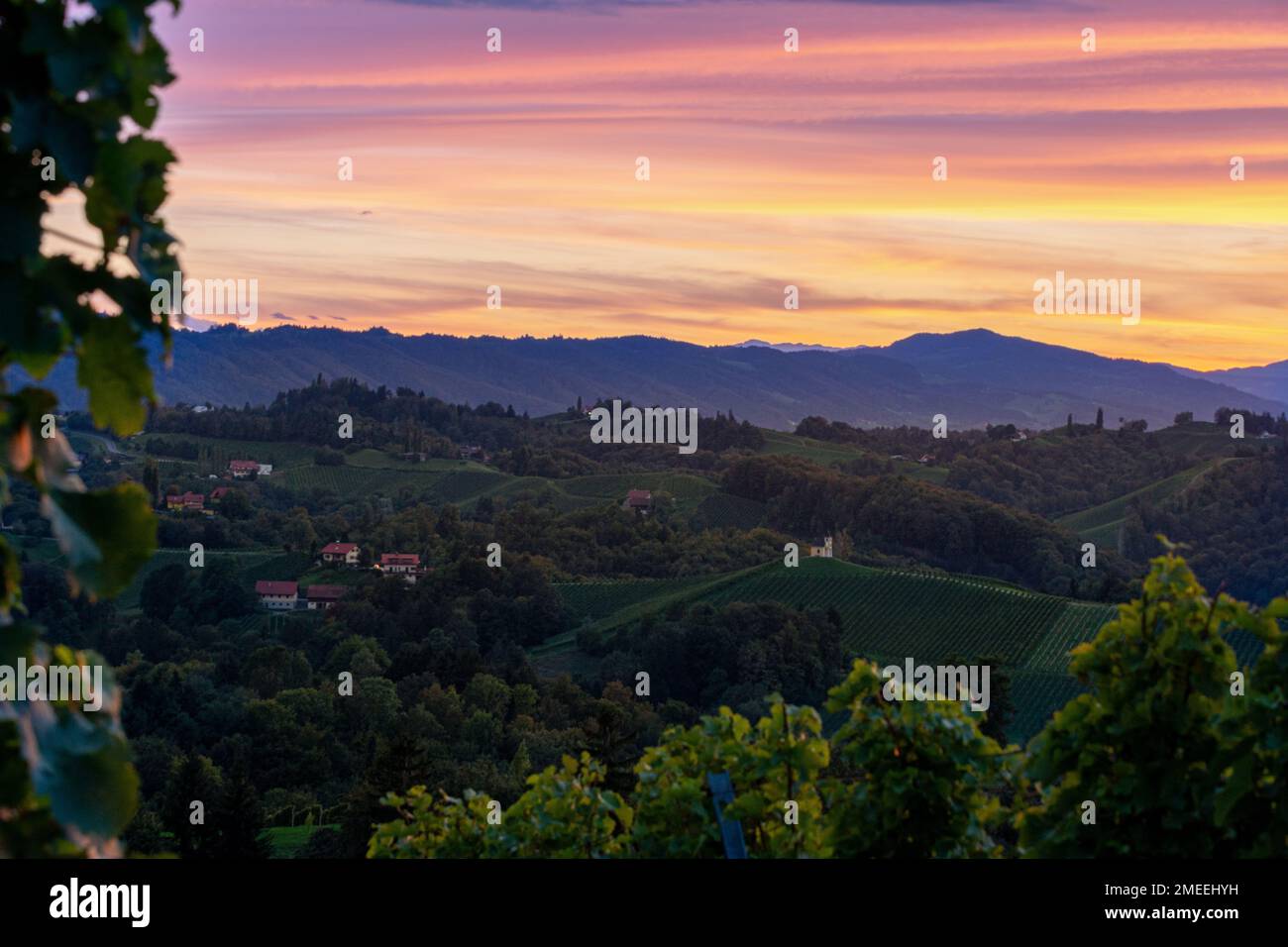 Styrian summer sunset hi-res stock photography and images - Alamy