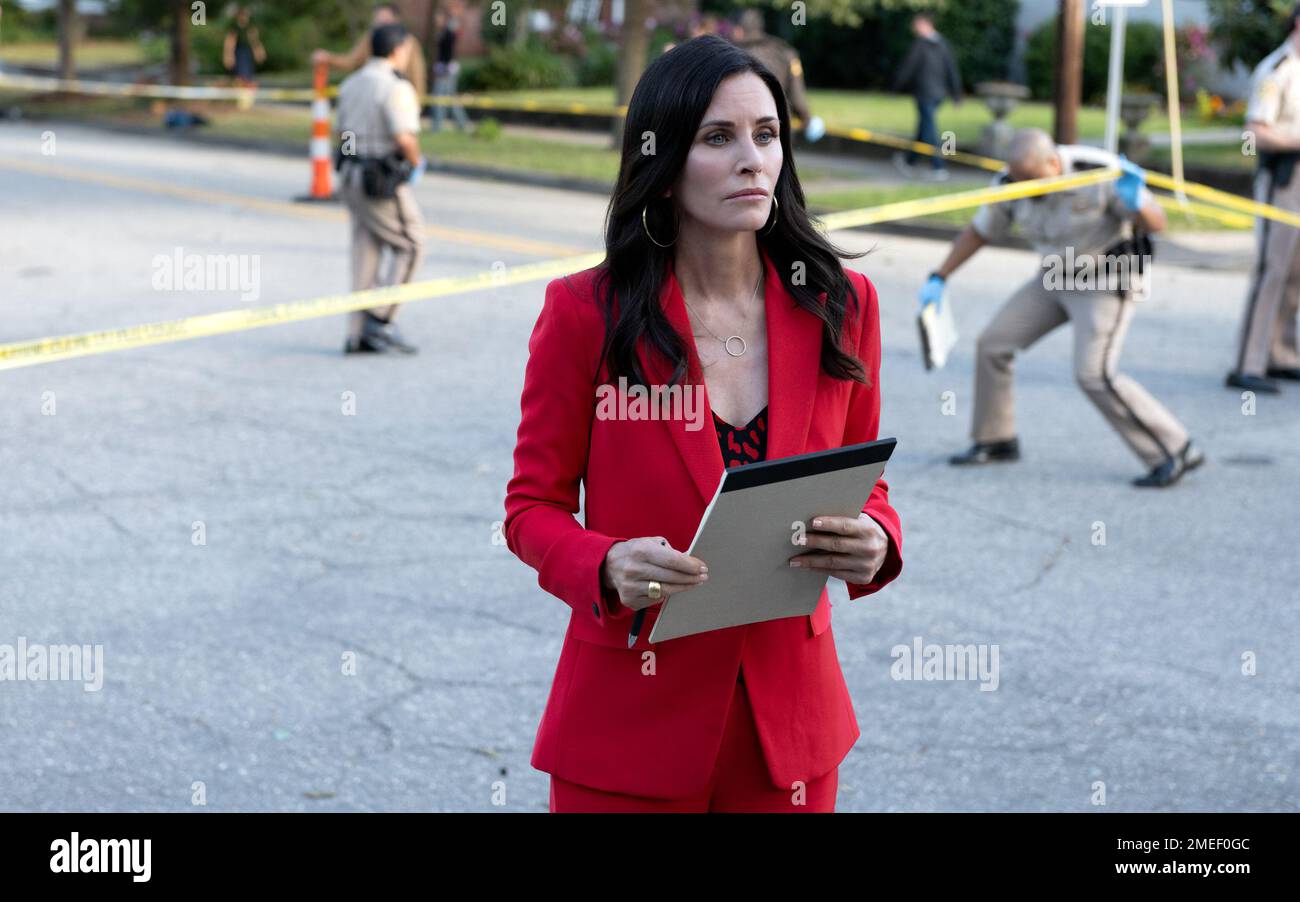 Scream 2022 Courteney Cox Stock Photo - Alamy