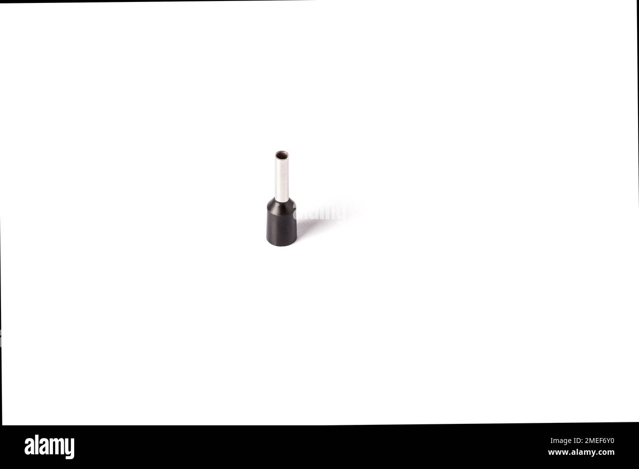 Insulated cable endsleeve Boot Lug Pin type. Electrical wire connector