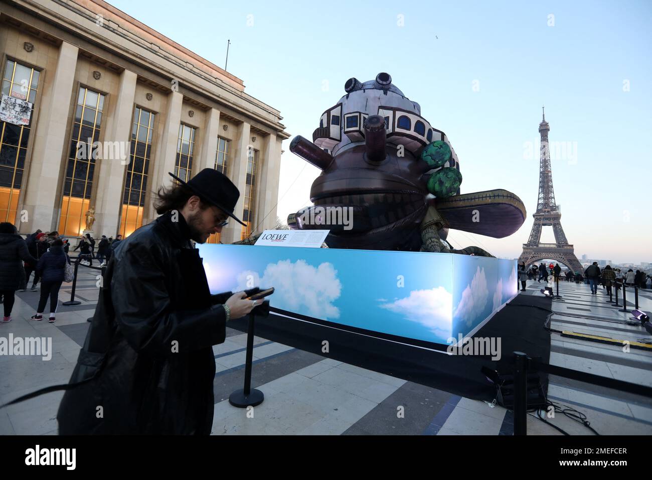 An inflatable installation of 