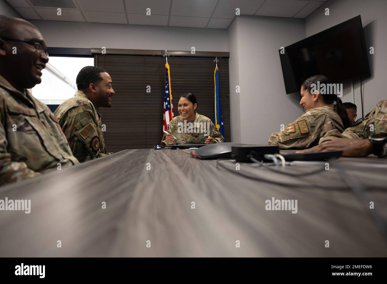 JOINT BASE LANGLEYEUSTIS, Va. U.S. Air Force Tech. Sgt. Jennifer Gloria “JT” Thomas, 441st