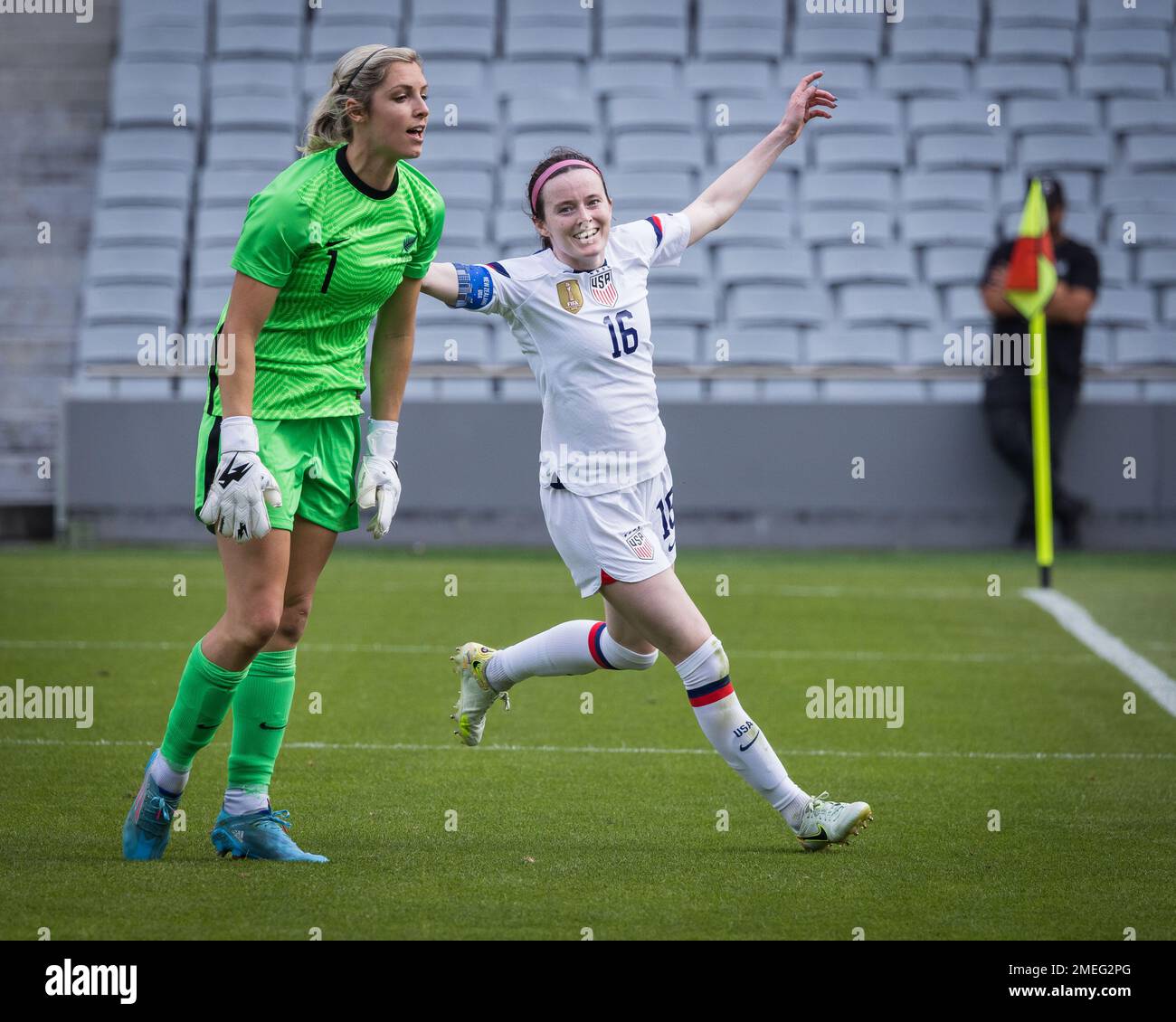 Auckland, New Zealand, January 21st 2023 Rose Lavelle (16 USA