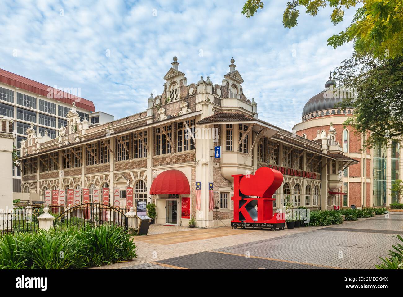 January 10, 2023: KL City Gallery, a moorish building built in1899, was used for a printing and press office during the colonial time, and become a Po Stock Photo