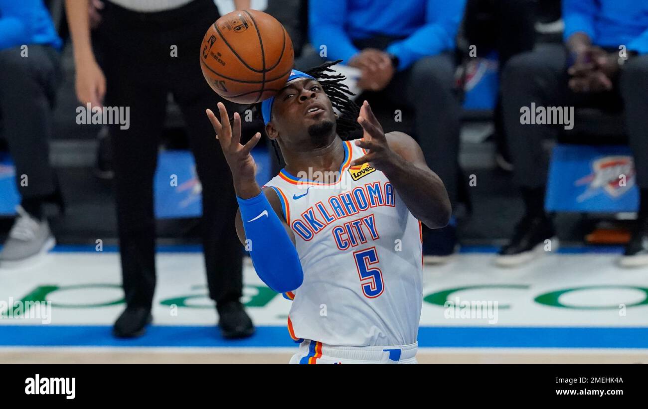 Oklahoma City Thunder's Shai Gilgeous-Alexander (2) during an NBA media day  Monday, Sept. 26, 2022, in Oklahoma City. (AP Photo/Sue Ogrocki Stock Photo  - Alamy