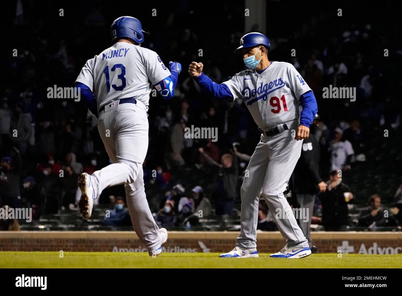 Men's Los Angeles Dodgers Max Muncy 13 2020 World Series Champions