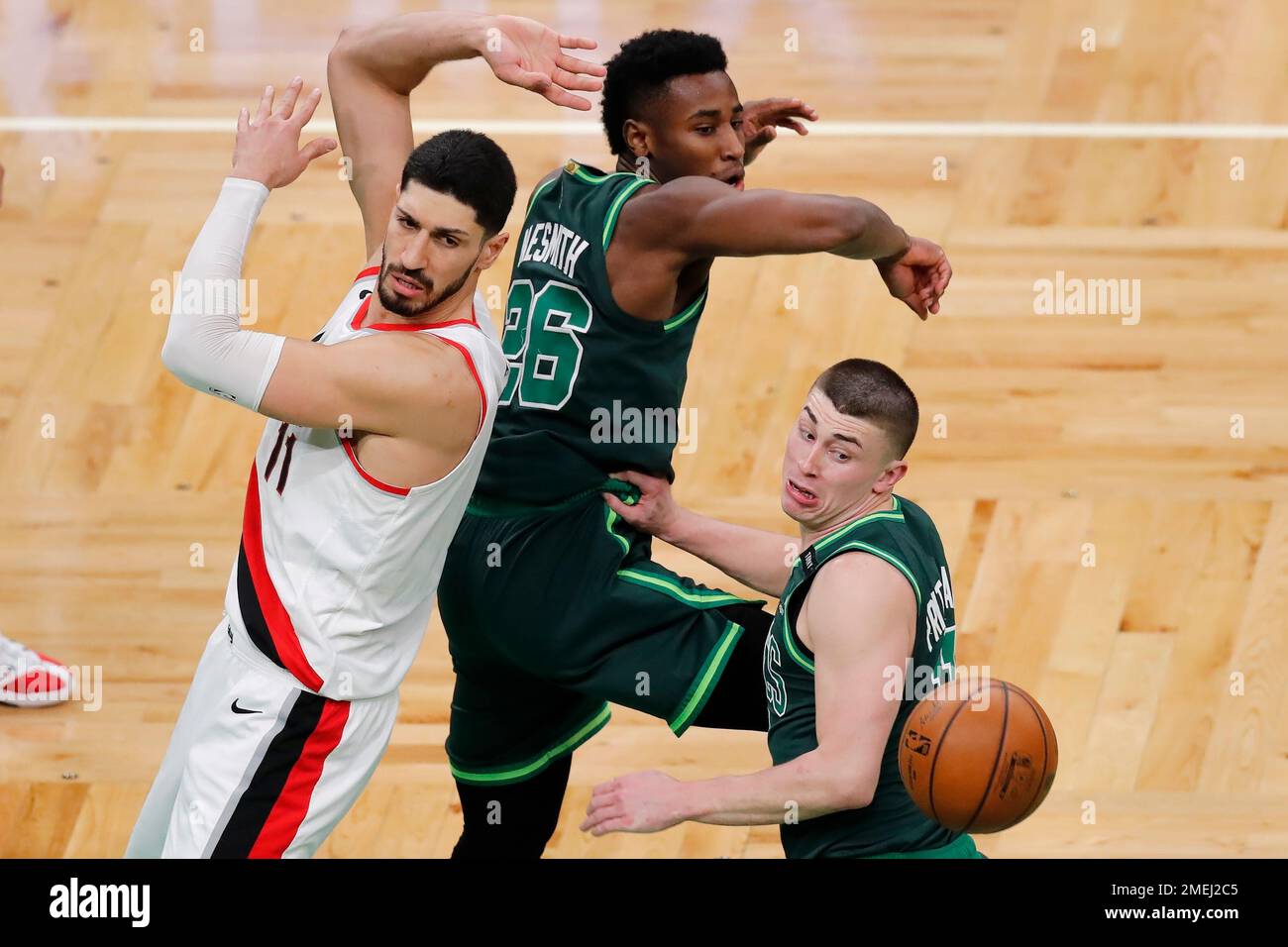 Enes Kanter - Boston Celtics - Game-Worn Icon Edition Jersey