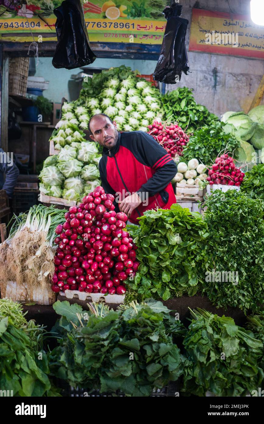 Street market in Amman, Jordan, Asia Stock Photo Alamy