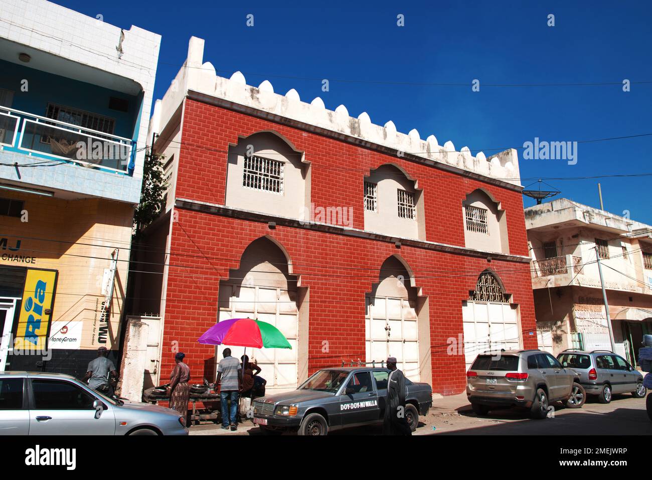 Vintage house in Banjul, Gambia, West Africa Stock Photo Alamy
