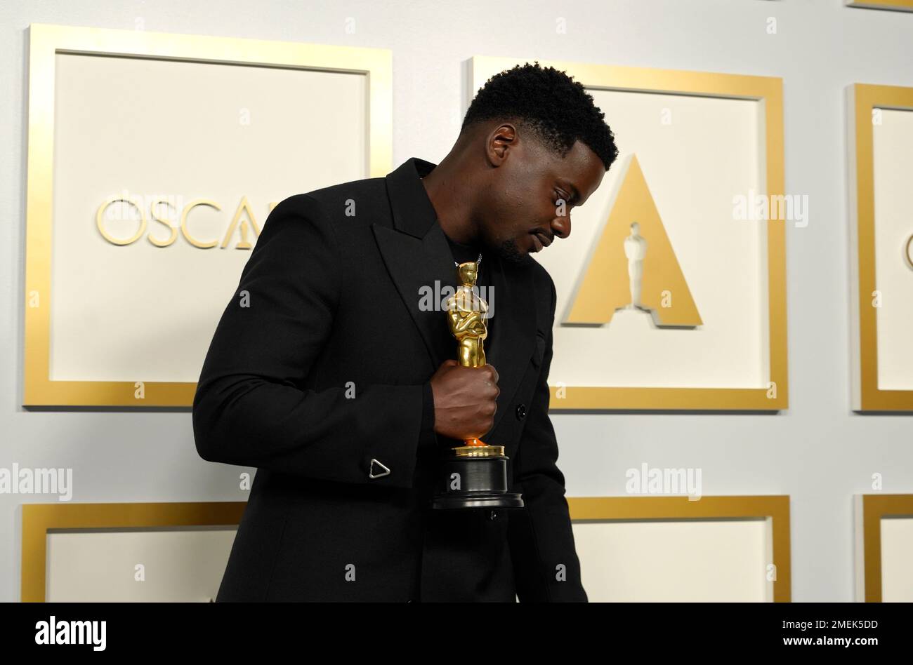 Daniel Kaluuya, winner of the award for best actor in a supporting role