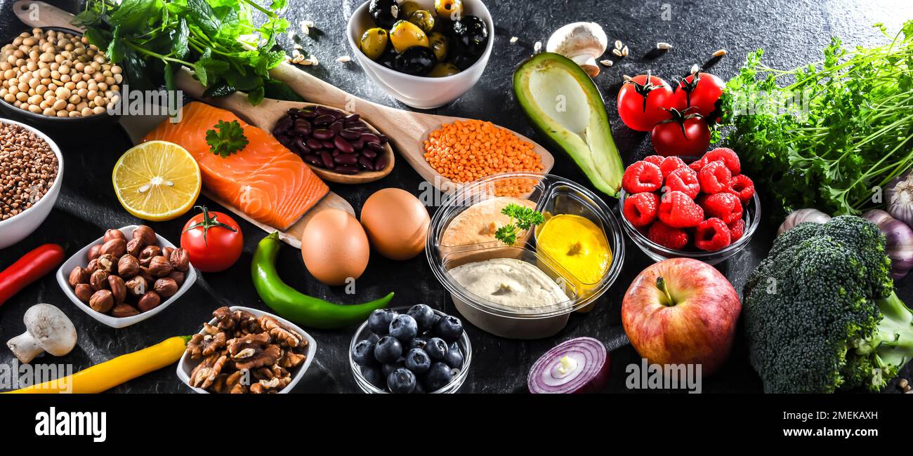Ingredients of healthy diet that maintains or improves overall health ...