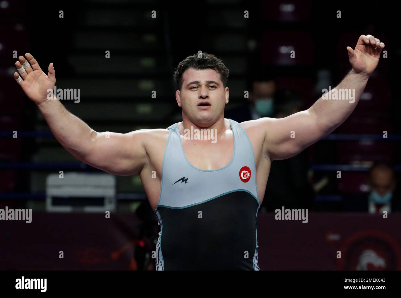 https://c8.alamy.com/comp/2MEKC43/riza-kayaalp-of-turkey-celebrates-after-winning-the-gold-medal-in-the-mens-130kg-category-bout-at-the-european-wrestling-championships-in-warsaw-poland-saturday-april-24-2021ap-photoczarek-sokolowski-2MEKC43.jpg